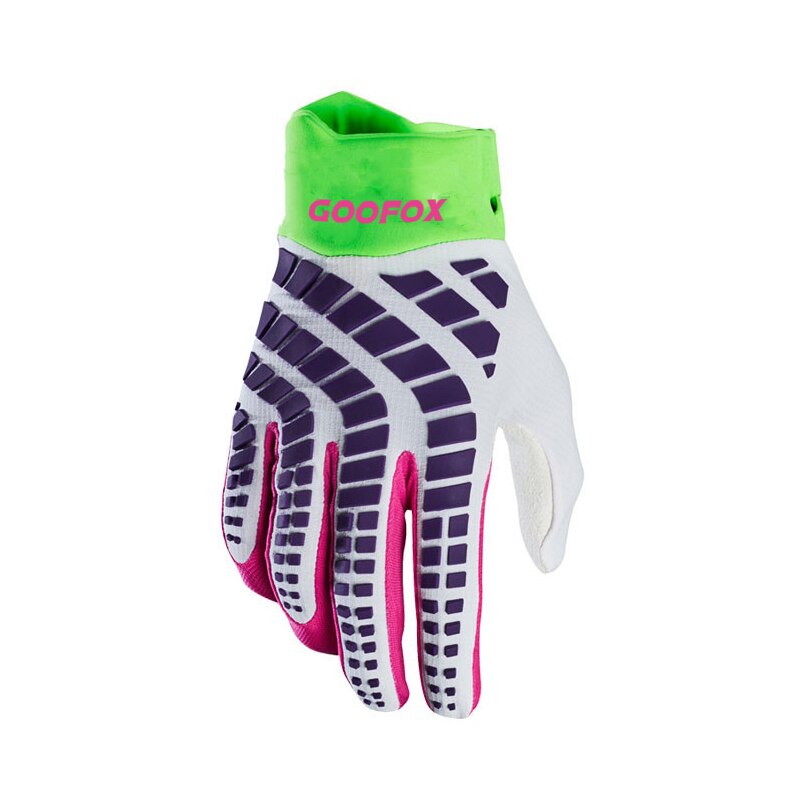 MTB Cycling Gloves 2022 Goo Fox Moto MX Dirt Bike Glove Motocross Gloves BMX ATV Off Road Motorcycle Mountain Bike Gloves: green / L