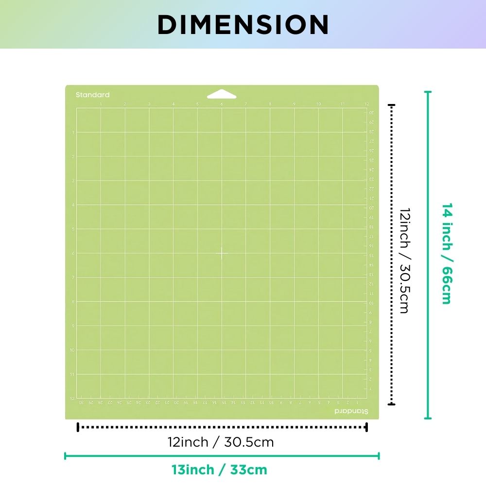 Cutting Pad for Cutting Maker 3/ Maker/ Explore 3 (12*12in) - Multifunctional Bonded Sewing Cutting Pad Set