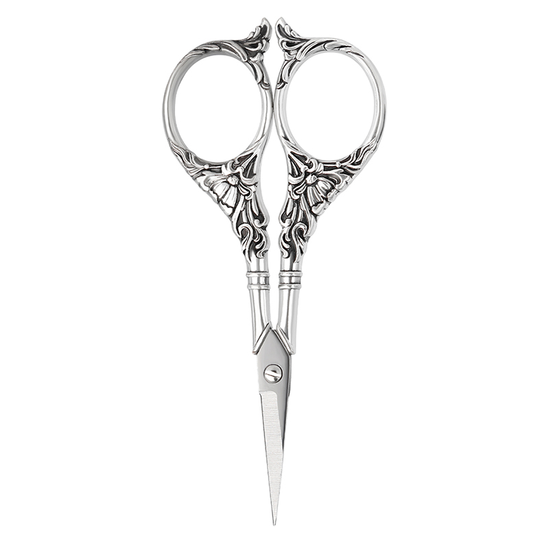 SHWAKK 1PCS Embroidery Scissors Multicolor Antique Thread Cutter Retro Scissor Stainless Steel Suitable for Fabric: type 2
