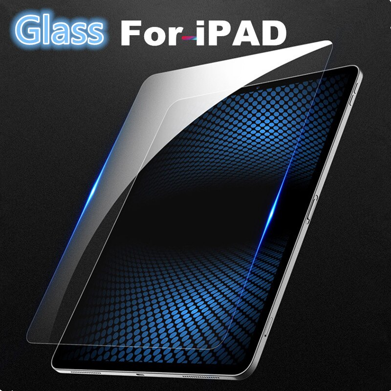 Tempered Glass for iPad 10.2 9.7 10. 5 10.9 11 iPad 8 7 6 5 Air 4 3 2 Mini Protective Glass iPad Screen Protector