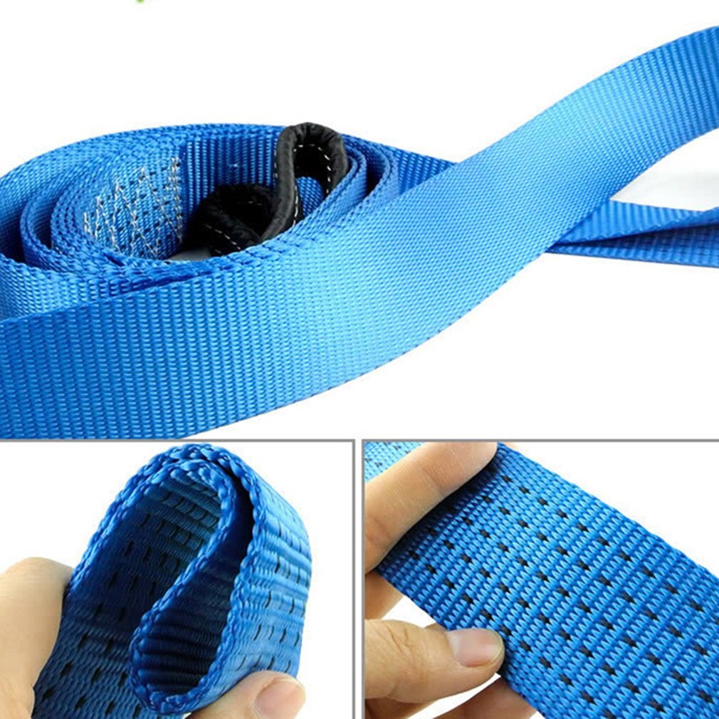 5M 8 Tons Winch Tow Cable Tow Strap Car Towing Rope With Hooks For Heavy Duty Car Emergency Off Road