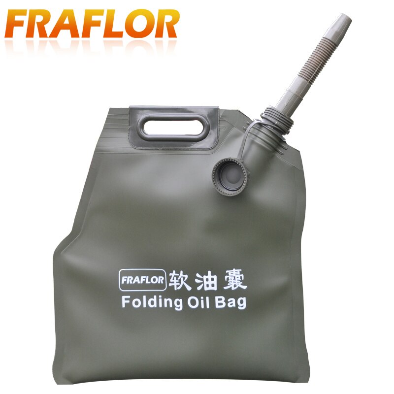 Bidons d&#39;essence portables de 10 litres, sac de stockage d&#39;huile de rechange, poche de réservoir de carburant, seau d&#39;essence, Jerrycan pour tout-terrain
