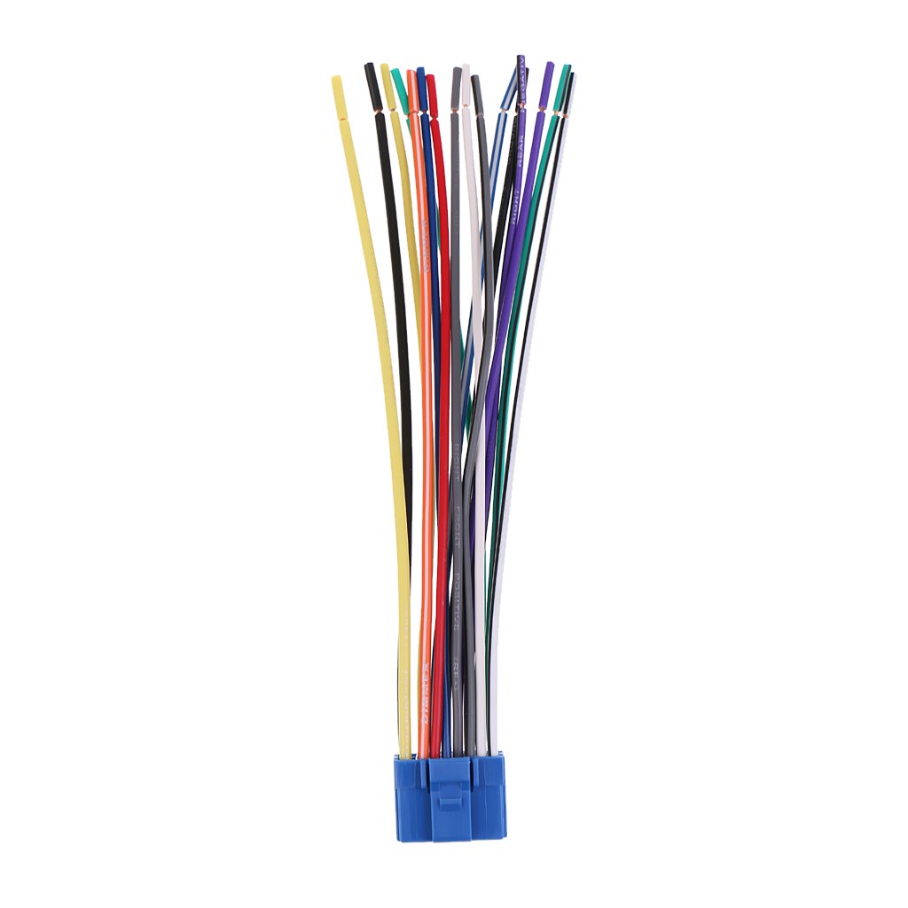 16 Pin Wire Harness Plug Adapter Para Pioneer AVH-P6500DVD Locutor de Rádio de Carro