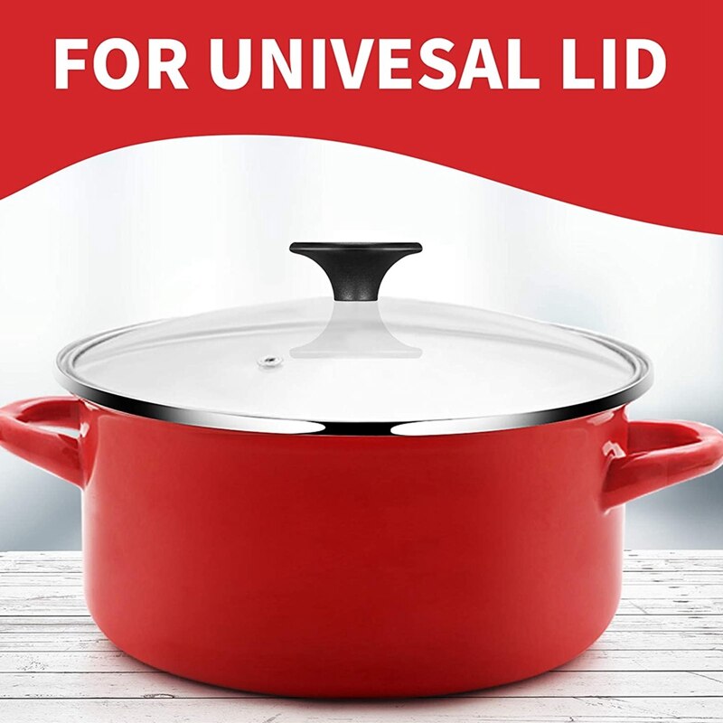 Pomo de repuesto para Horno Holandés, recambio de manija de tapa de olla de baquelita para Le Creuset, Aldi, logia, Horno Holandés esmaltado, 4 juegos