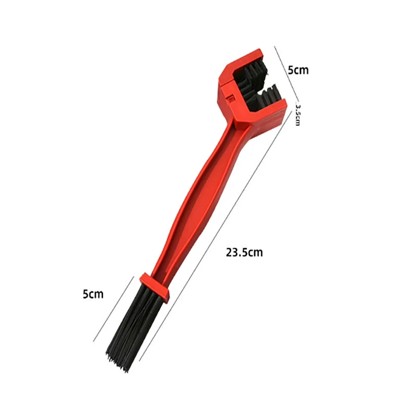 Przenośny czyścik robić łańcucha motocyklowego, roweru szosowego, szczotka robić czyszczenia łańcucha rowerowego, narzędzia motocyklowe, narzędzie robić czyszczenia łańcucha, narzędzie robić konserwacji, Port.: Ciemnoszary