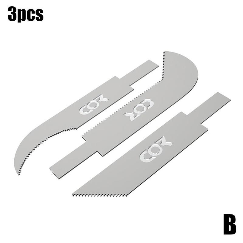 3/4pcs Mini Saw Gundam Model Making Tool Steel Model Thin Hand Mini Cutting Modification DIY Manual Tools Model Saw Saw Bla K7A4: B