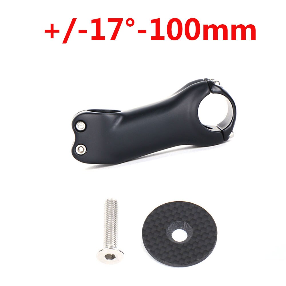 ELITA ONE Mountain Bike Carbon Fibre Stem Road/MTB Bicycle UD Carbon Stems 6/17 Degree31.8mm* 70-130mm: 17 Degree 100mm-2309