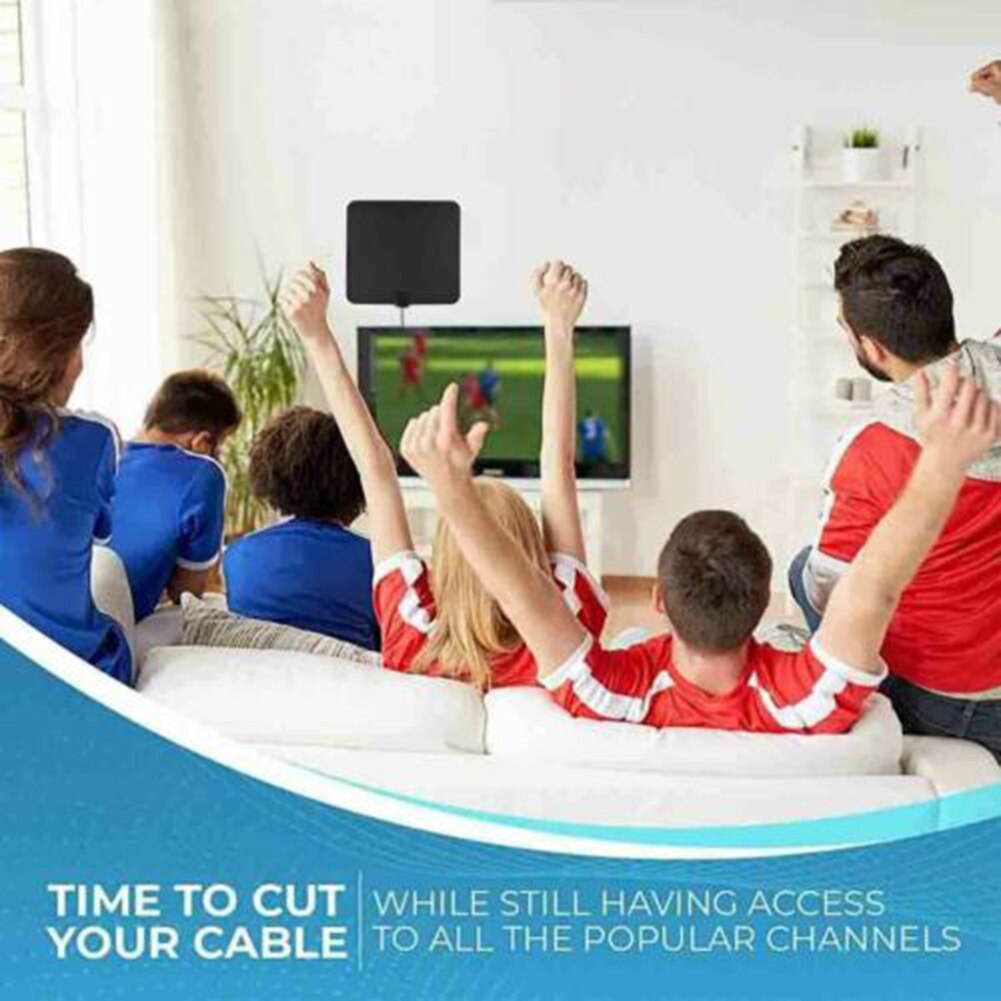 1000Miles TV Antenna Household Indoor Outdoor 4K 1080P HDTV Digital Channels LHB99
