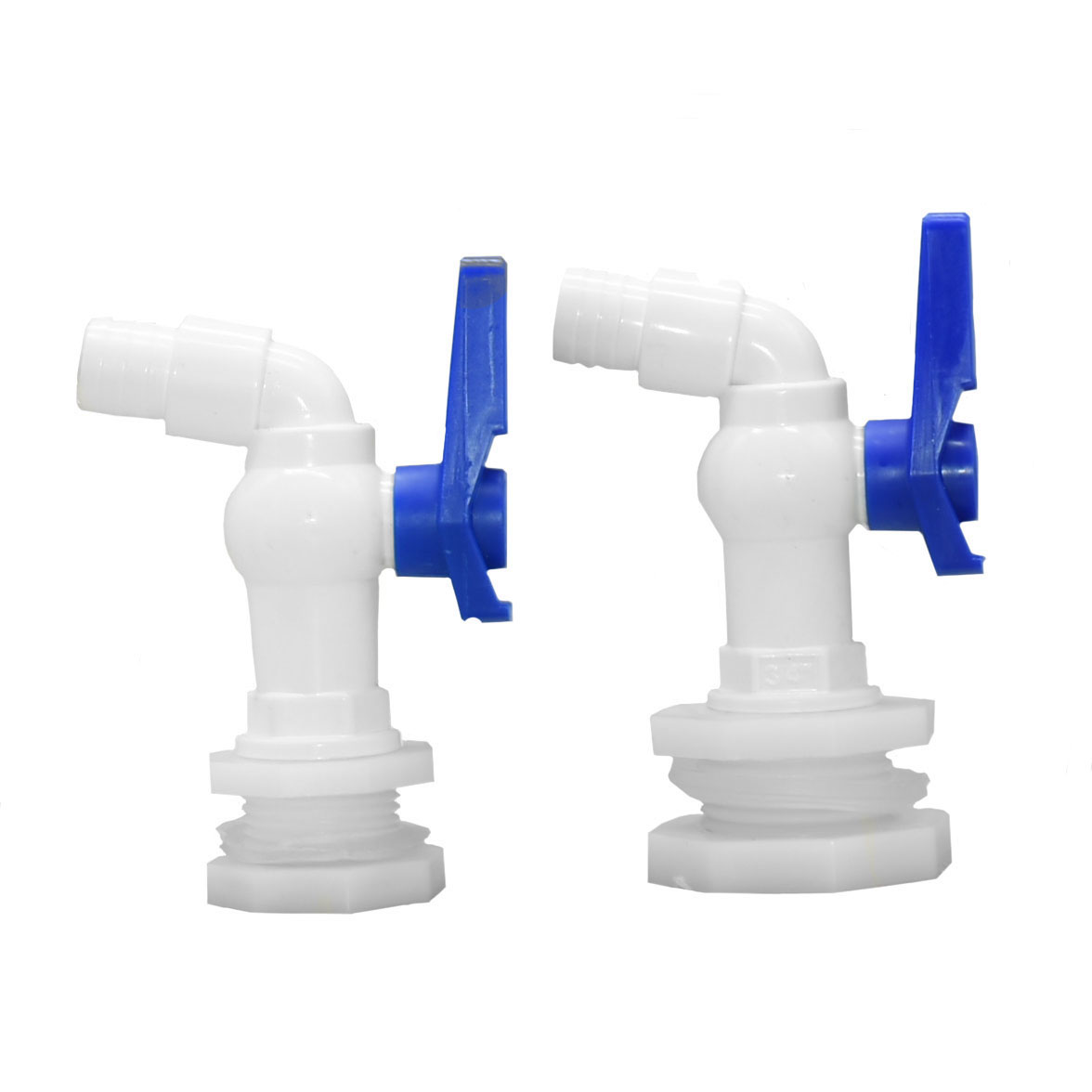 IBC Tank Tap Adapter Valve S60X6 Rough Carving Garden Quick Release Faucet 1/2 3/4 External Size