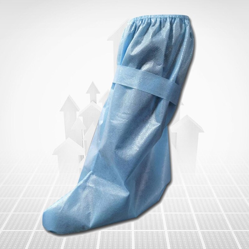 Protective Safety Disposable Non-woven Protection Isolation Shoes Cover Headgear Unisex Anti-Pullution Covers