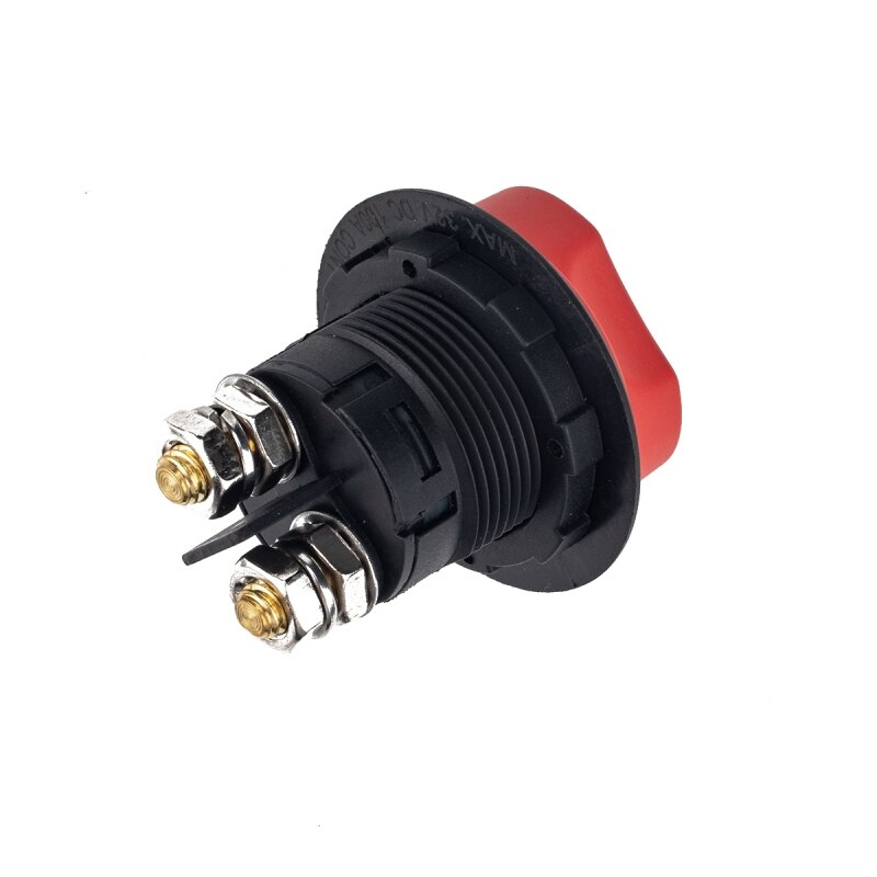 Selector de batería de coche, aislador, desconexión, interruptor rotativo, corte, 100A
