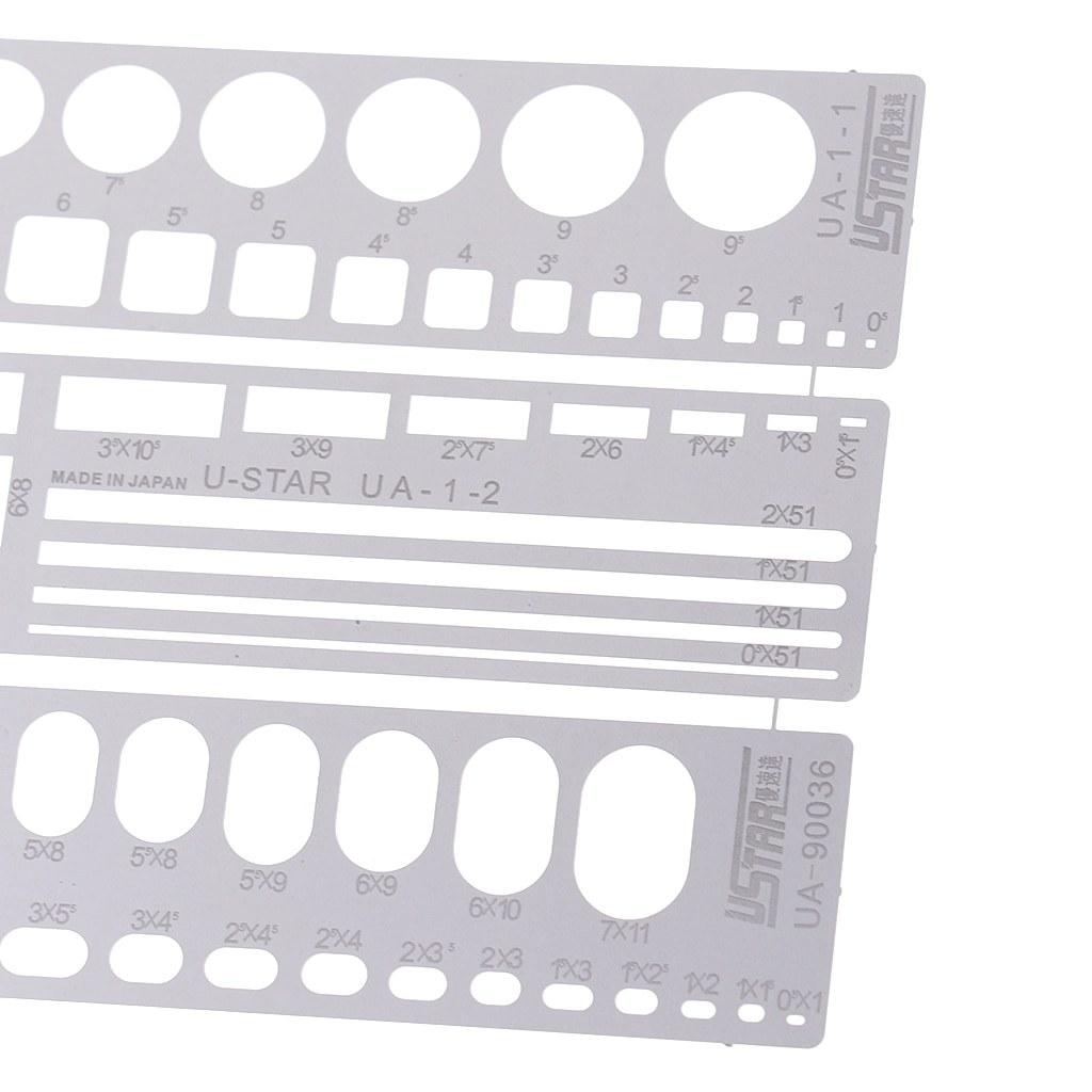Ustar UA90036 Model Engraved The Forming Block Model Aircraft Model Etching Modeling Tool hobby Model Tools Accessory