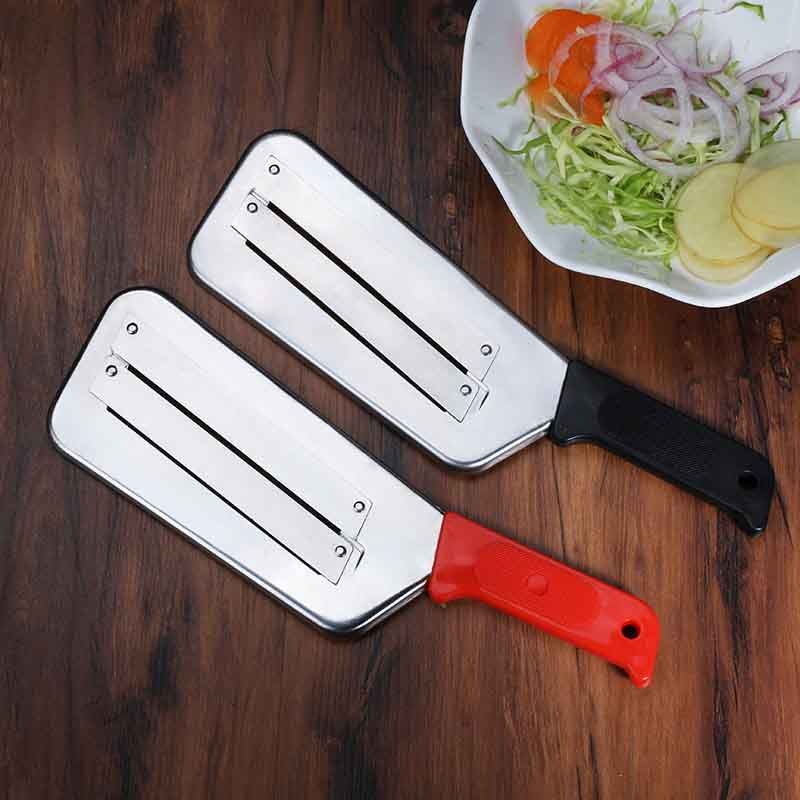 Köksdetaljer om kniv för kålförstörare rostfritt stål нож для шинковки капусты нержавей