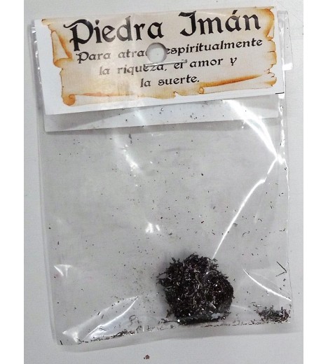 PIEDRA IMAN ( atrae la suerte)