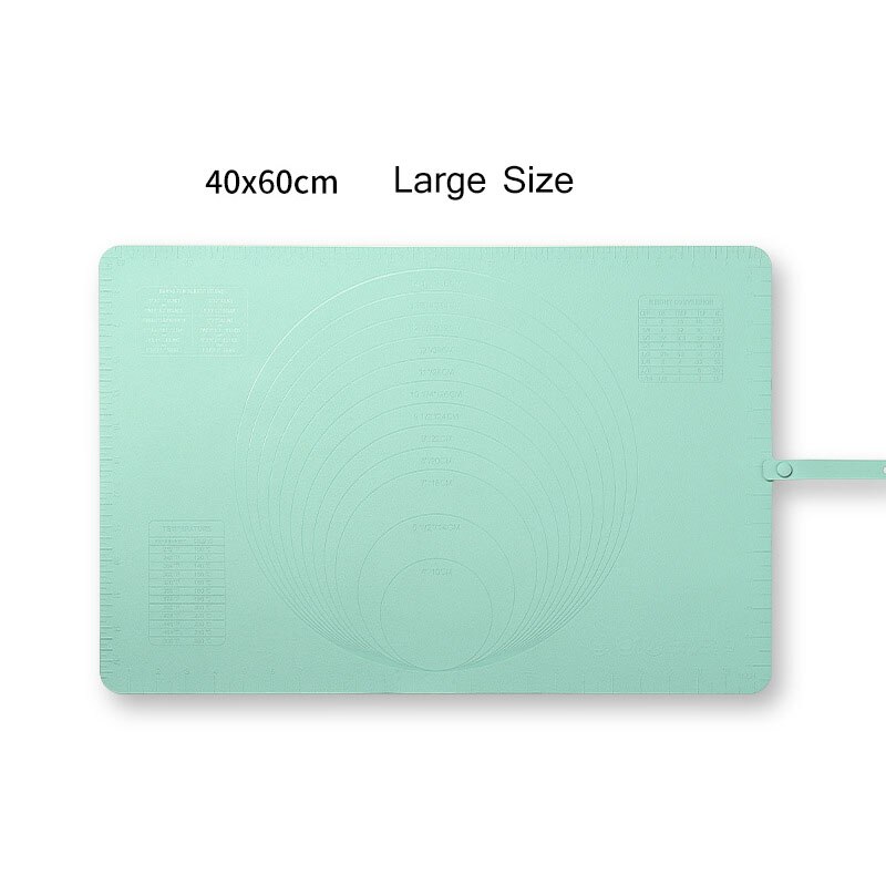 Silicone Mat for Dough Rolling Large Non-stick Cooking Kneading Pastry Sheet Pasta Mat Board Kitchen Accessories