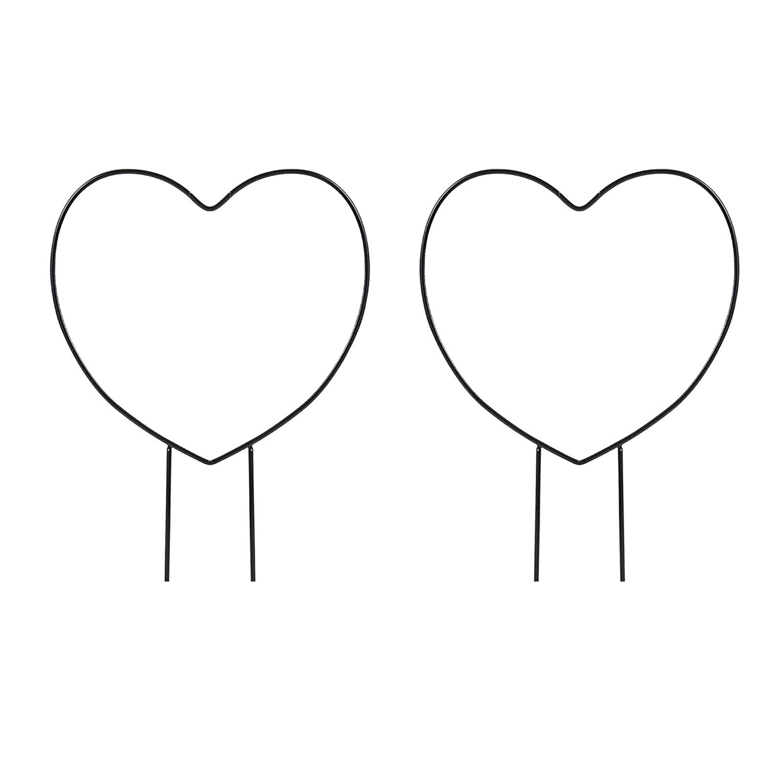 Plant Heart-shaped Bracket Climbing Plant Garden Taid Retro Potted Plant Rustproof Round Поддержка Растений