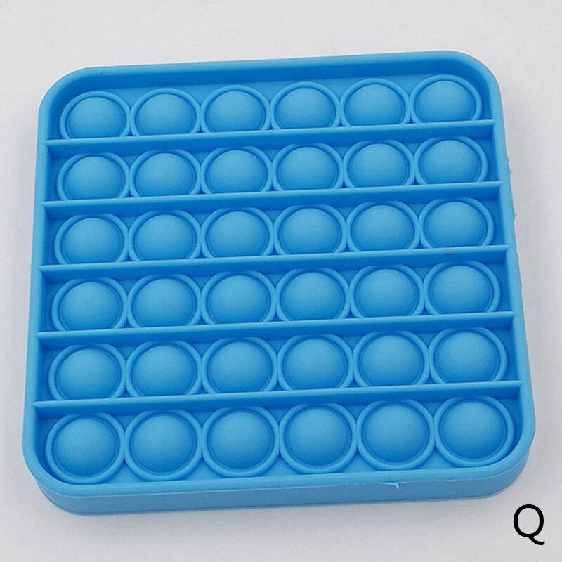 Push seine Silikon Sensorischen Zappeln Spielzeug Pop Blase Stress Relief Schiff Es Schnelle: violet