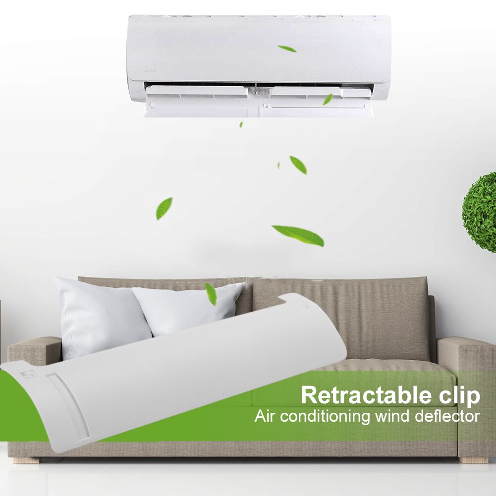 Verstelbare Cover Voorruit Airconditioning Baffle Wind Airconditioner Shield Voor Huishoudelijke Slaapkamer Accessoires