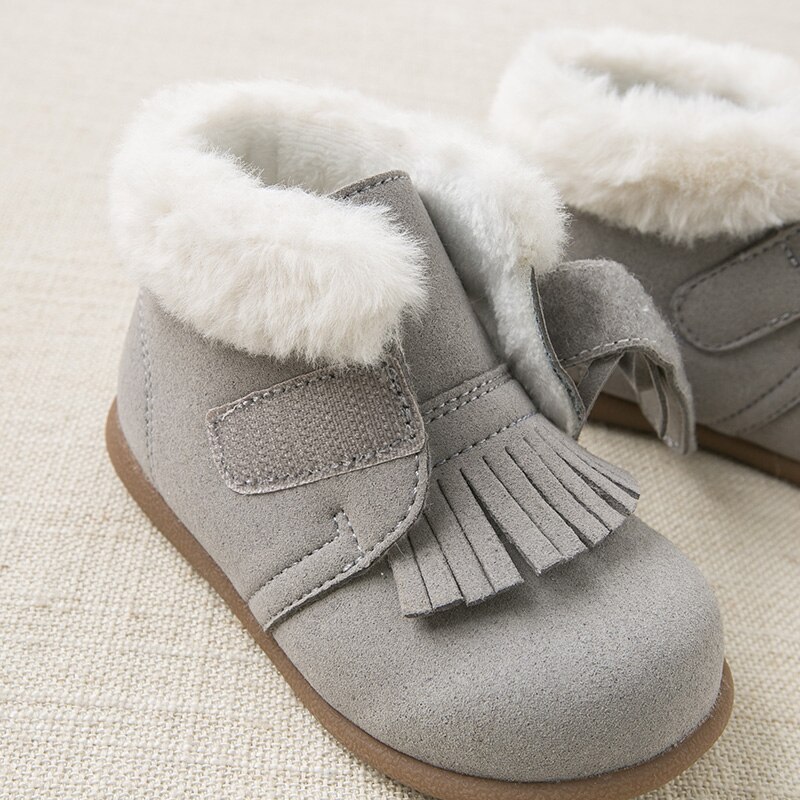 DB11597 Dave Bella winter baby mode laarzen meisje laarzen boog schoenen prewalker laarzen