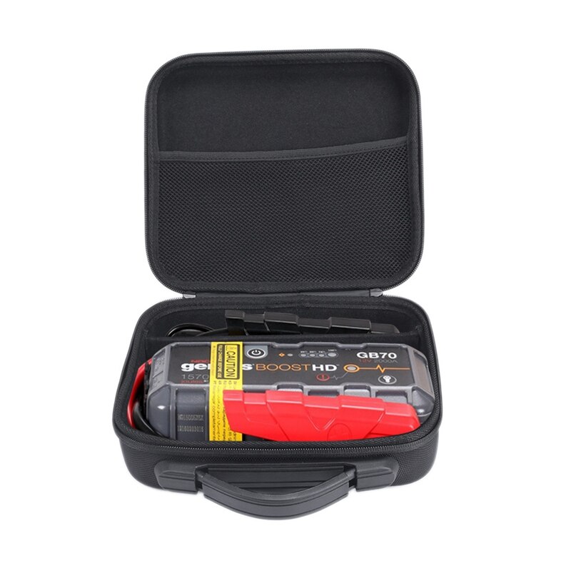 Eva-hartschalenkoffer für noco genius boost hd  gb70 2000 amp 12v ultrasafe lithium-starthilfe, reisetragetasche, schutzhülle
