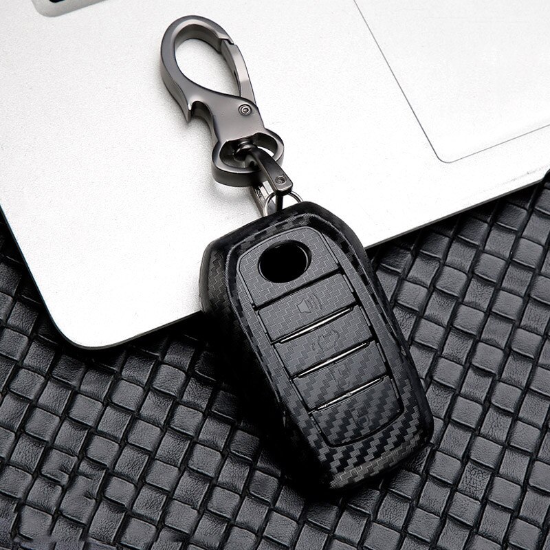 2 3 boutons ABS gommage voiture télécommande clé Fob coque housse pour Toyota Auris Corolla Avensis Verso Yaris Scion TC IM voiture style: K-black