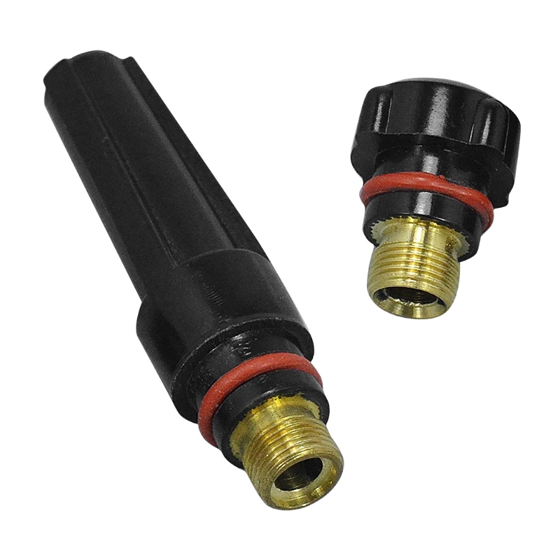 16pcs TIG Welding Torch Stubby Gas Lens Kit Collet Body Nozzle for WP 17/18/26 Welding Machine Accessories