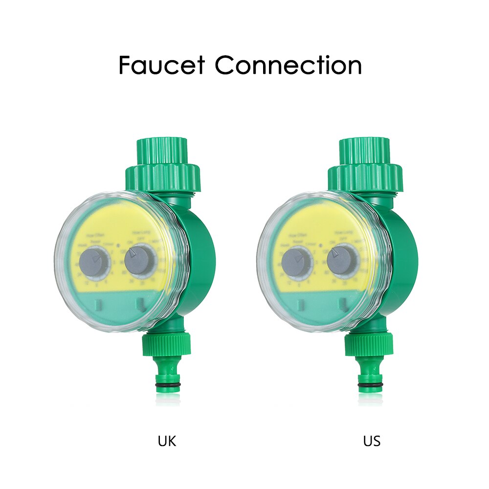 Outdoor Timed Irrigation Controller Automatic Sprinkler Controller Programmable Hose Water Timer for Home Garden Farmland