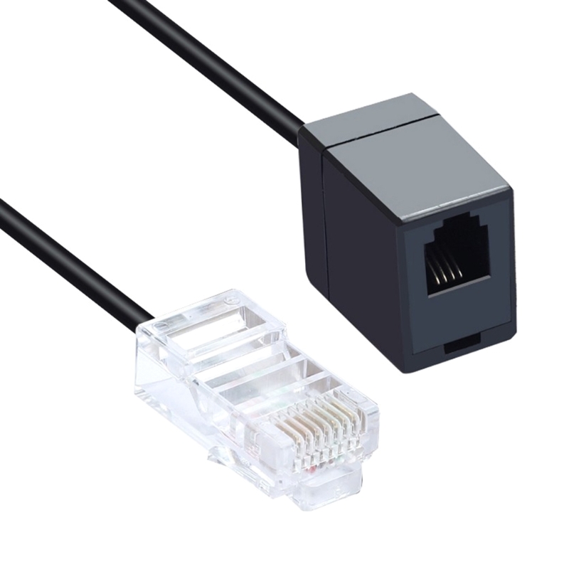 Cable adaptador teléfono Cable conector convertidor RJ45 a RJ11 para módem