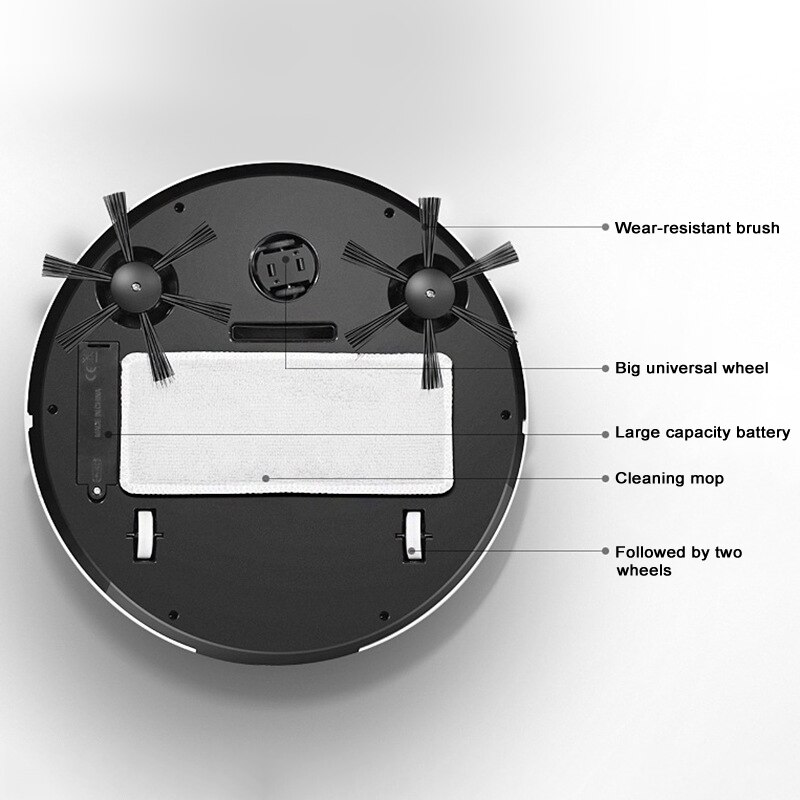Automatic Sweeping Robot Vacuum Cleaner USB Charging Cordless Vaccum Clean Vacum Cleaner Wireless Robot Vaccum Robots
