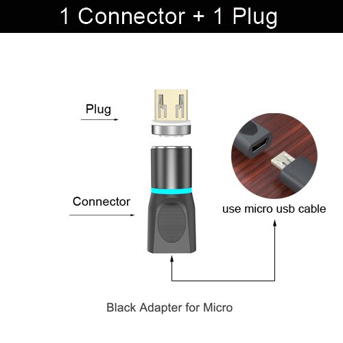 USB to type c adapter Magnetic Charger for ZTE Adapter type c to usb c Charging adapter: 12G B Micro Adapter