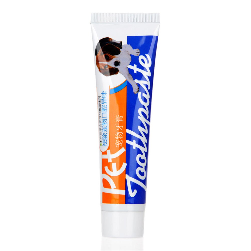 Pet Toothbrush Toothpaste Kit Three Sided Dog Brush Addition Bad Breath Tartar Teeth Care Dog Cat Cleaning Mouth Dog toothbrush: 1pcs