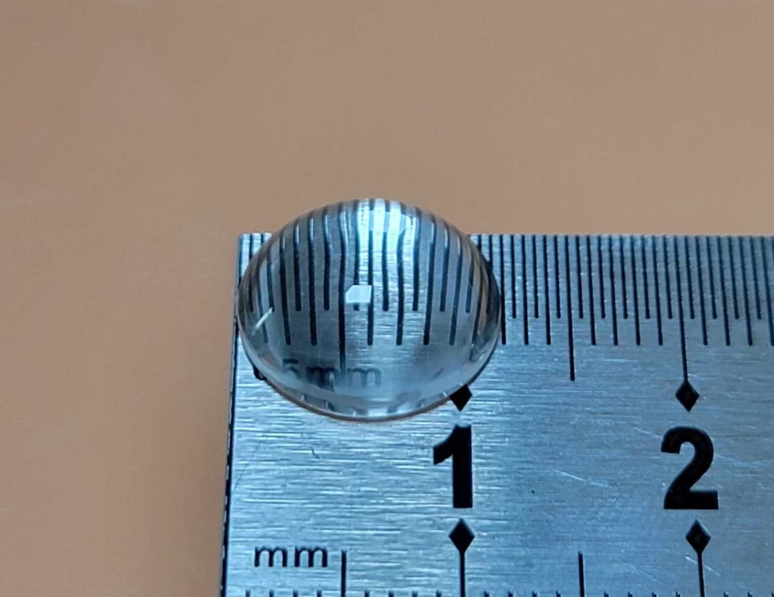 Średnica soczewki szkła 4MM 5MM 6MM 8MM 10MM 11.6MM 11.8MM 12MM optyczna soczewka płasko-wypukła, dioda doprowadziło dużej mocy soczewki: Głębokie cerulean