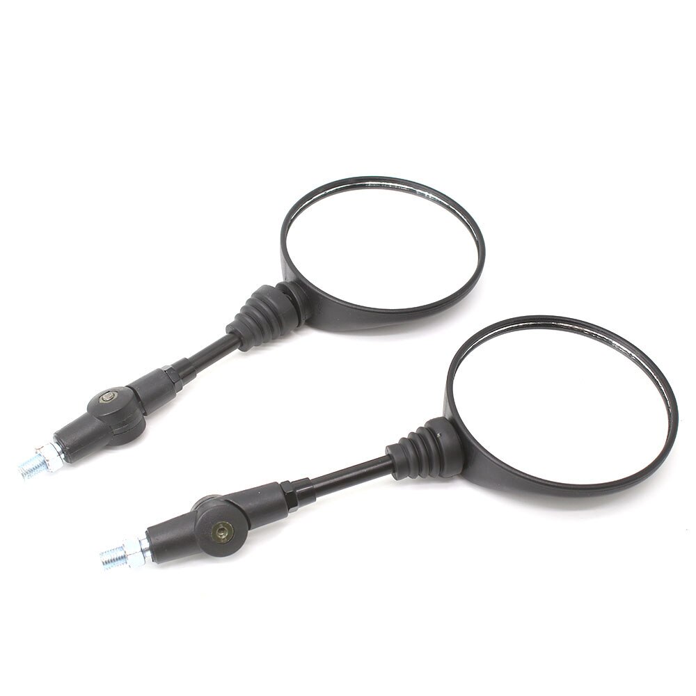 Uniwersalny 1 para składane motocyklowe lusterko wsteczne 10mm dla Yamaha Honda wysokiej jakości