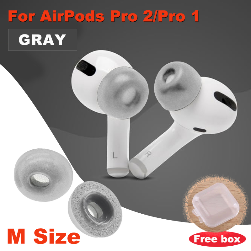 Erinnerung Schaum Ohr stöpsel für Apfel Airpods Profi 2 Schaumstoff spitzen Ohr polster Ersatz Kopfhörer Ohr stöpsel für Airpod Profi Ohrhörer Zubehör: 3XS / Koralle