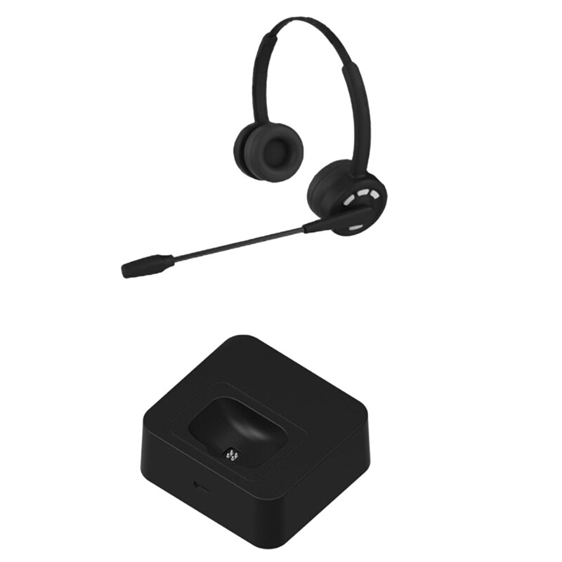 Bluetooth Headset V5.2 Bluetooth Headset Met Microfoon Office Headset Voor Mobiele Telefoon/Pc/Skype