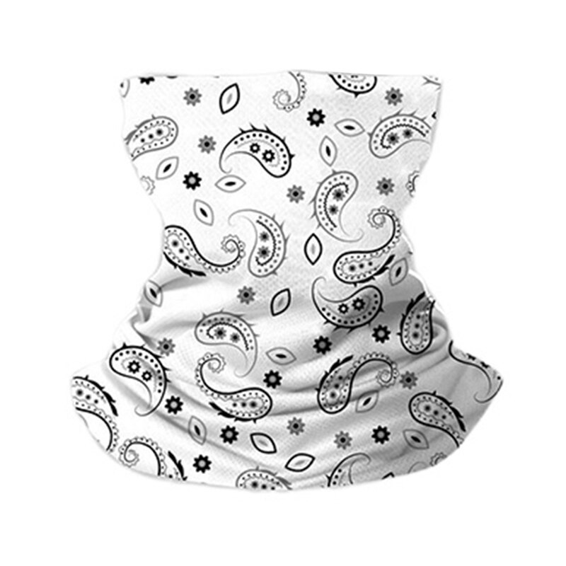 1pc cashew bloemenprint wandelsjaals heren polyester ademende kraag winddicht anti uv nekbedekking gezichtsmasker fietsbandana: Gewicht