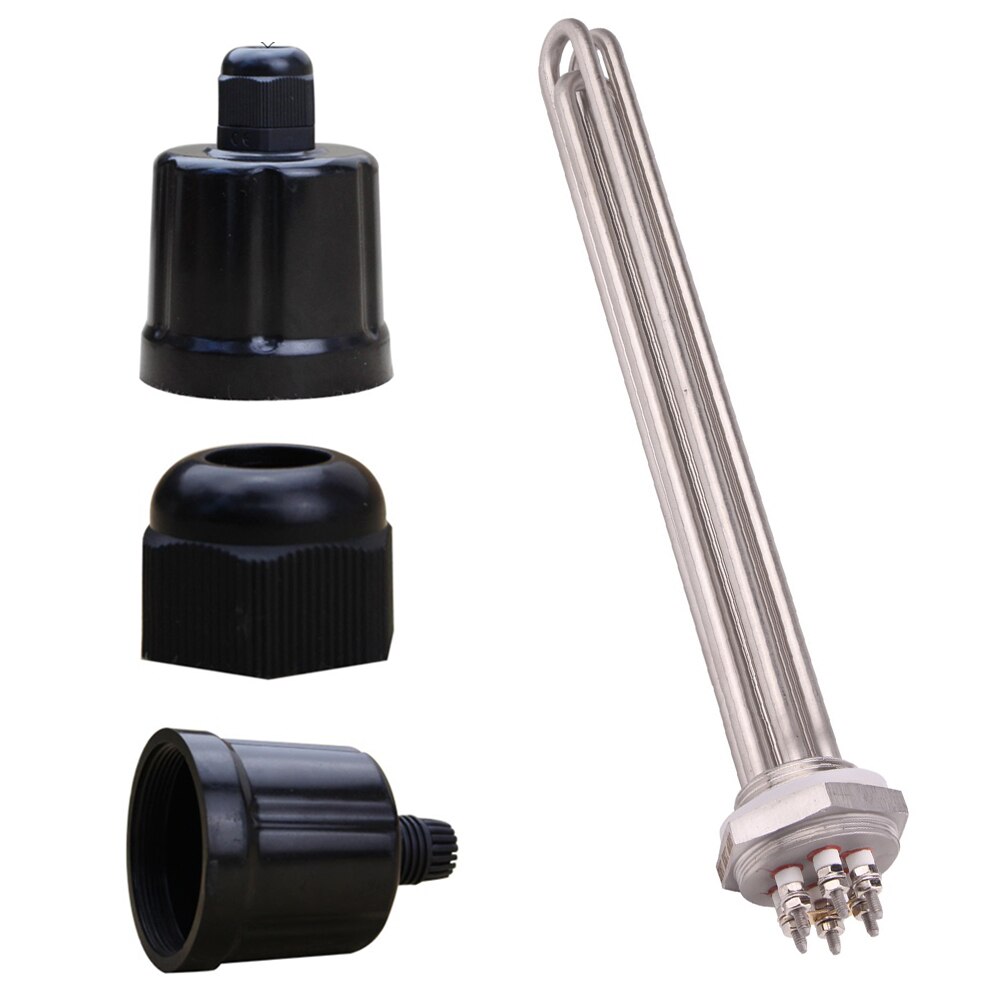 Bsp DN32/DN40 Draad Rvs Elektrische Verwarming Pijp Element Vervanging Elektrische Verwarming Element Tri-Clamp Aansluiting