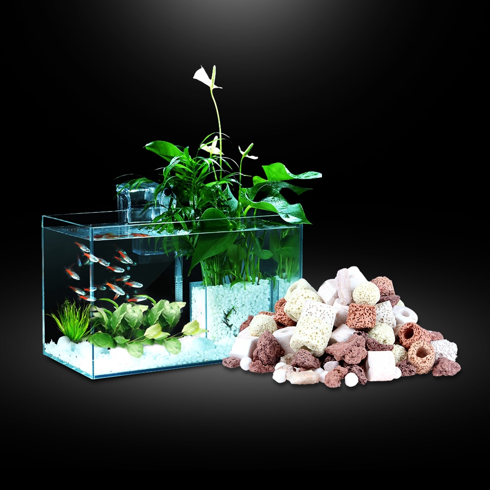 Aquarium 520g filter media Ceramic Bio Rings bacte... – Vicedeal
