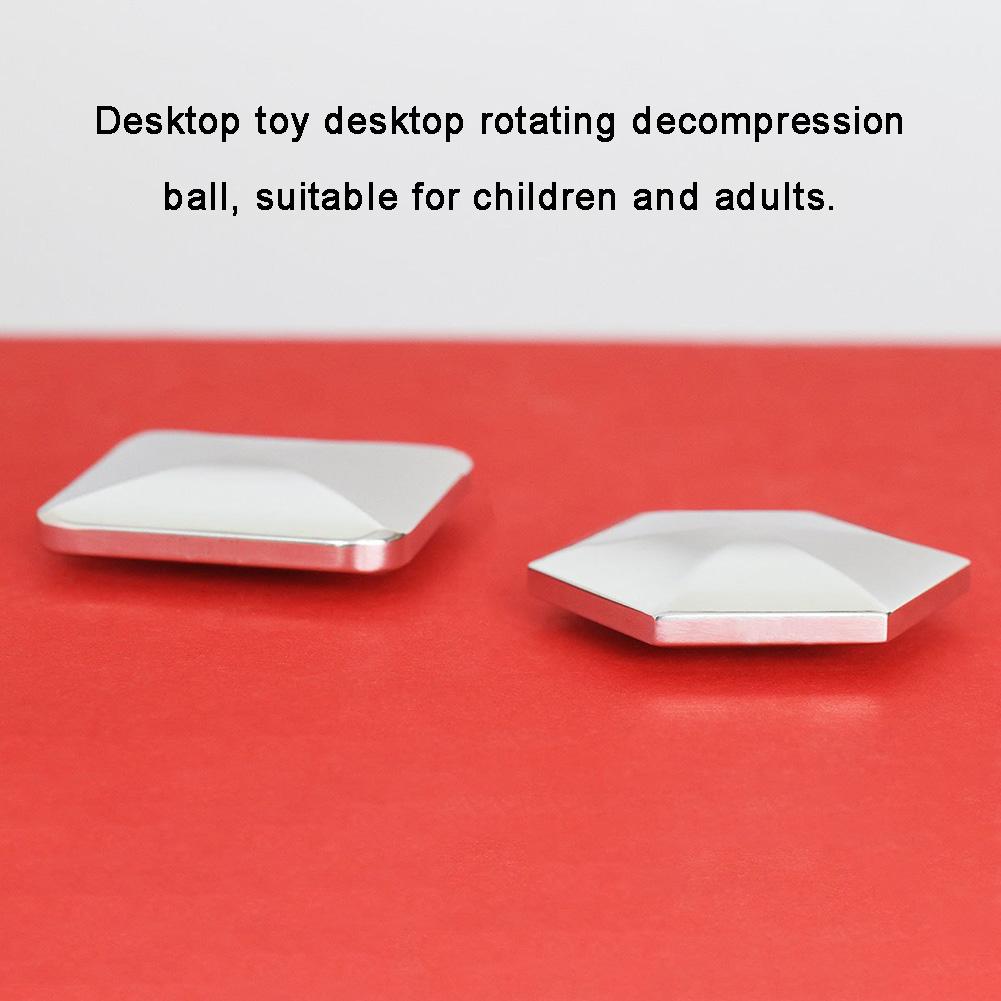jouet Gyroscope rotatif à doigt, boule de décompression Durable de bureau, décoration de Gyroscope à bascule pour enfant et adulte