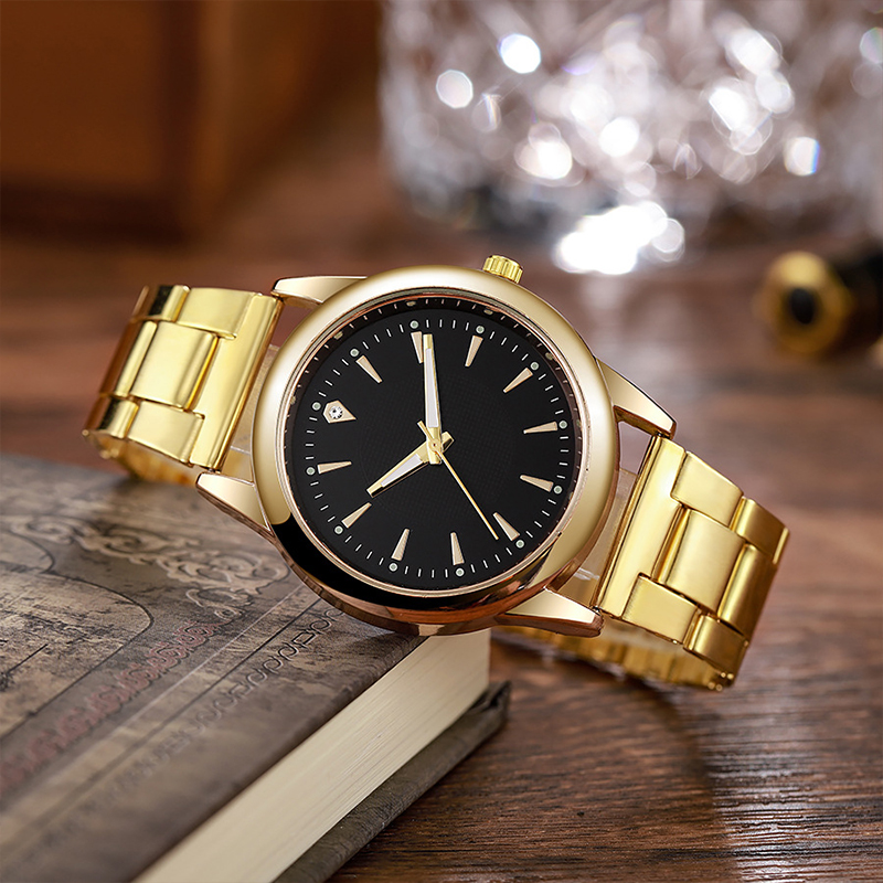 2Stck Paar Uhren Luxus Männer Frauen Einfache Stahl Band Quarz Uhren Reloj Mujer (Ohne Kasten)
