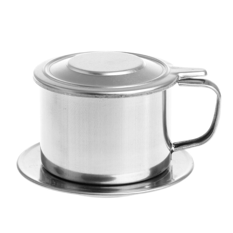 Rvs Drip Koffie Filter Maker Pot Infuser Voor Office Home Reizen