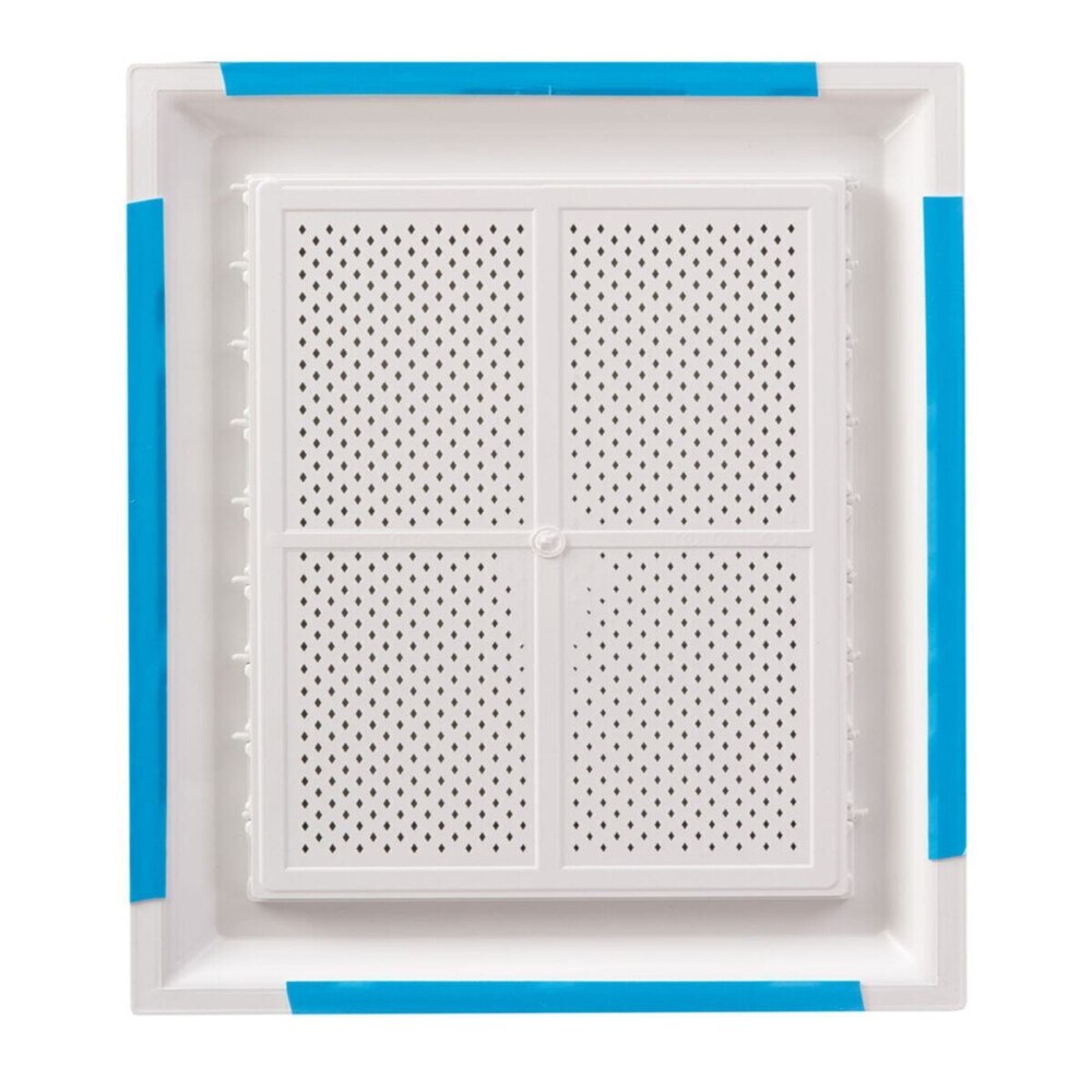 34 * 44 cm. ABS Plastic Bathroom Ventilation Window, Back Side Is Protected From Flies, Easy To Install.