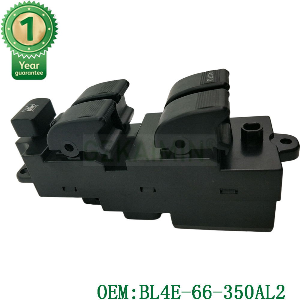 Interruptor de Control maestro de ventana eléctrica, BL4E-66-350AL2 OEM, BL4E66350AL2, BL4E-66-350, , para Mazda 6 2003-2005