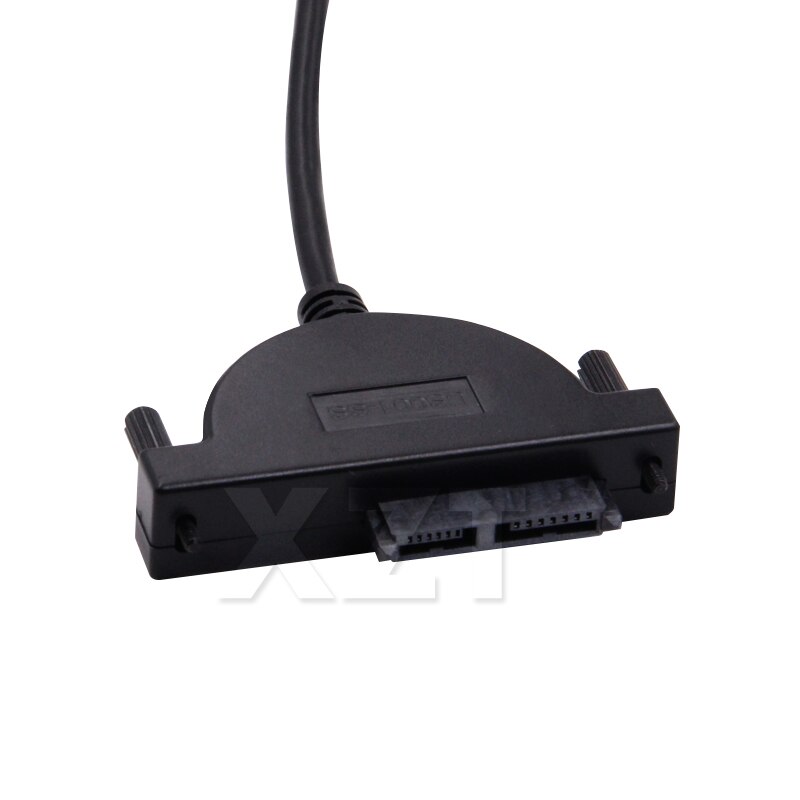 Usb 2.0 Sata Ii 7 + 6 13Pin Kabel Sata Naar Usb Adapter Schroeven Steady Stijl Data Transfer Voor Laptop cd/Dvd Rom Slimline Drive