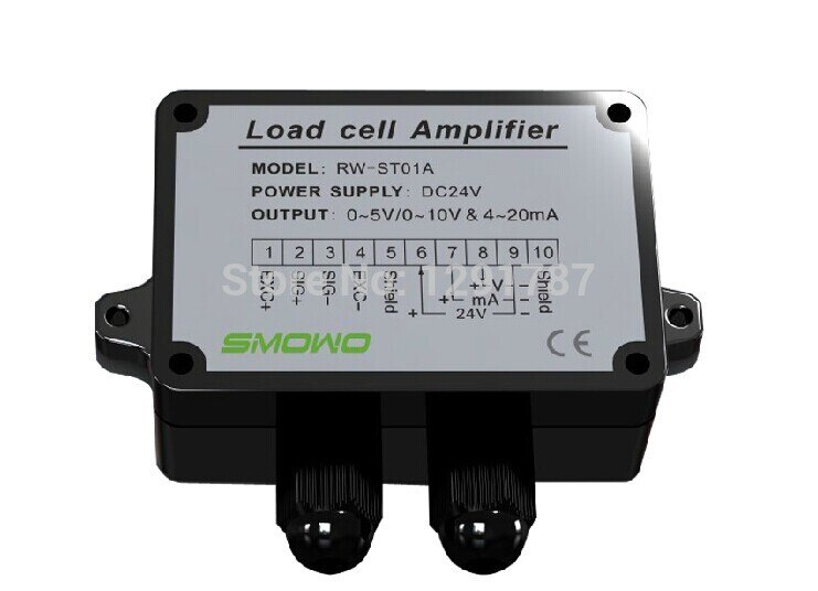 0-5 V (10 V)/4-20mA Load Cell sensor Versterker Zender spanningsmeter transducer