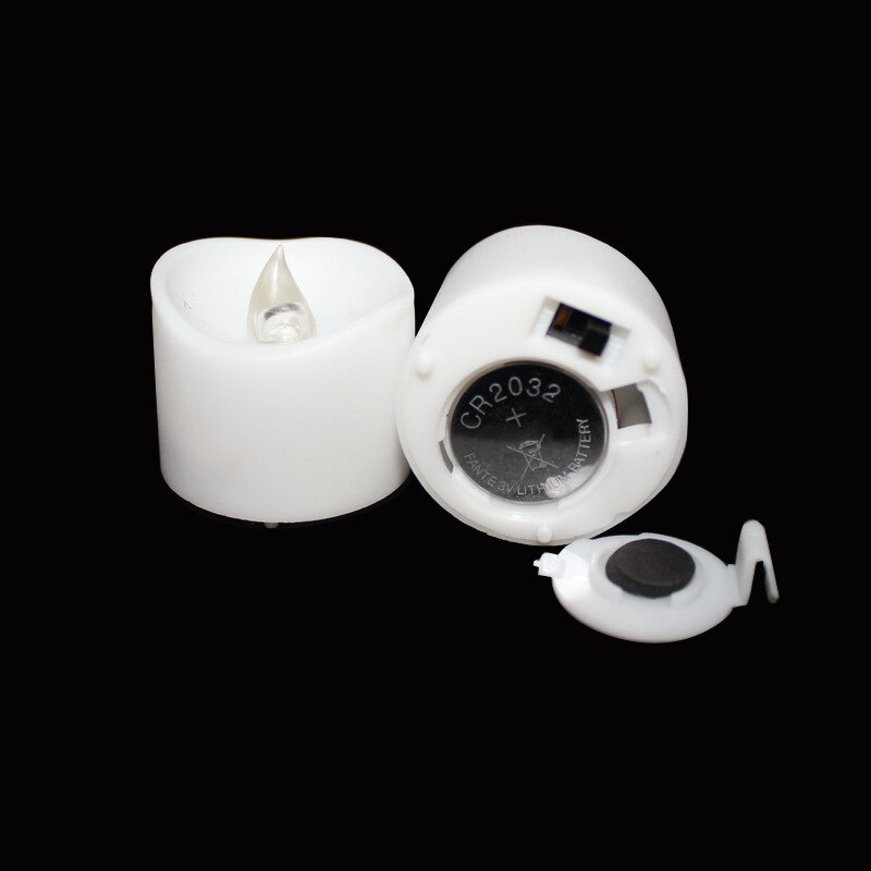 Pack van 3 Amber Light Remote candele, Warm wit velas perfumadas, Vlamloze Flickering Remote Batterij Vlamloze Kaarsen