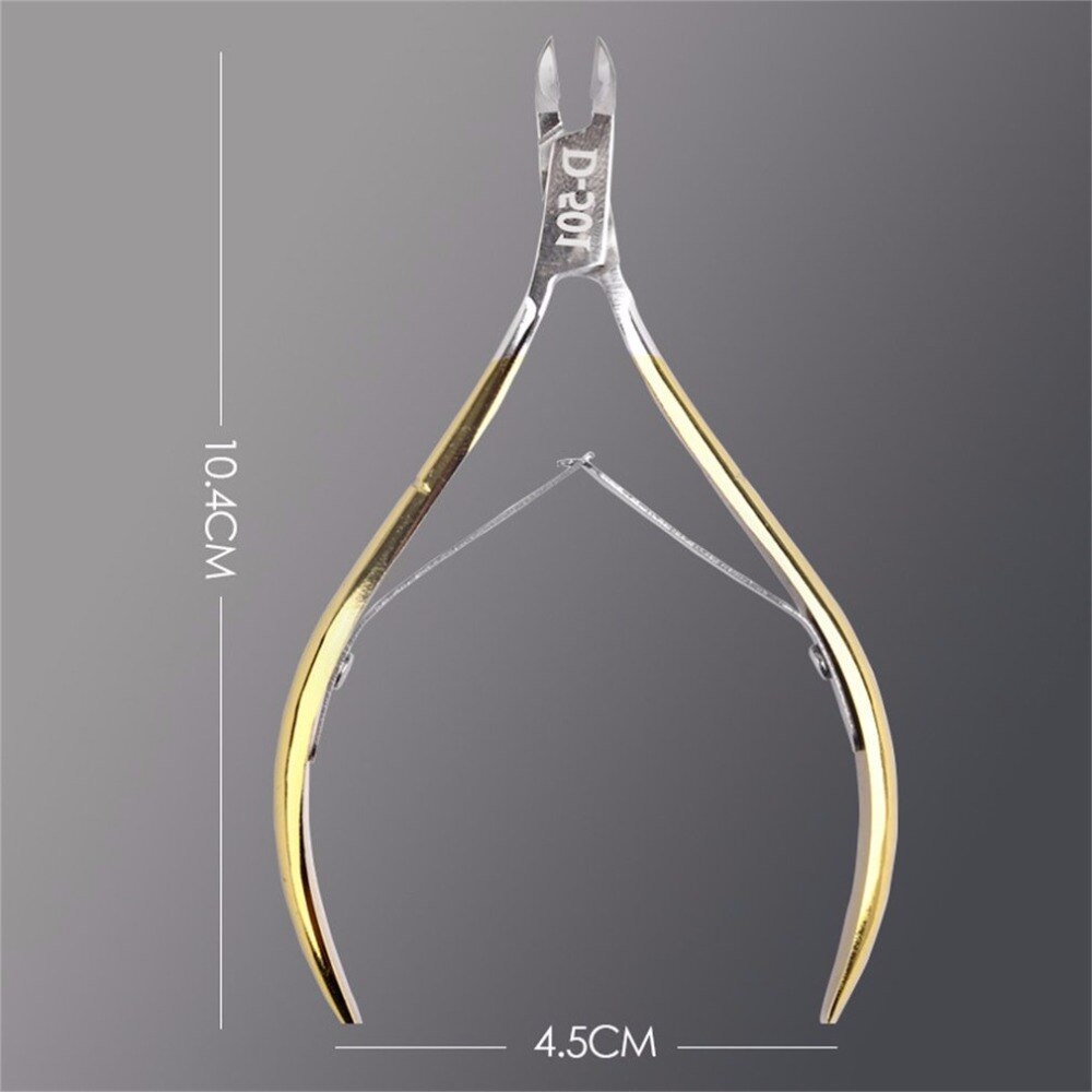 Luxury Cuticle Nipper Nail Dead Skin Sharp Nipper Stainless Steel Cuticle Scissor Clipper Manicure Pedicure