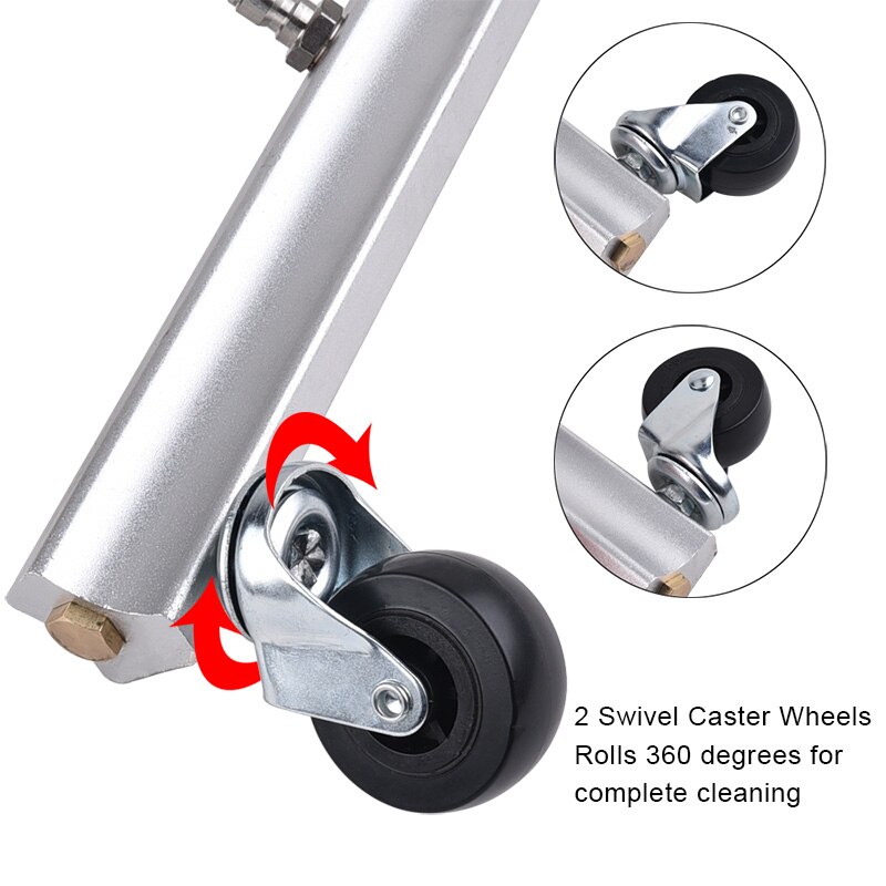 Under Body Car Chassis Washer High Pressure Washer Under Car Cleaner Cleaning Car Body Chassis 4 Nozzle Washing Tool Kit