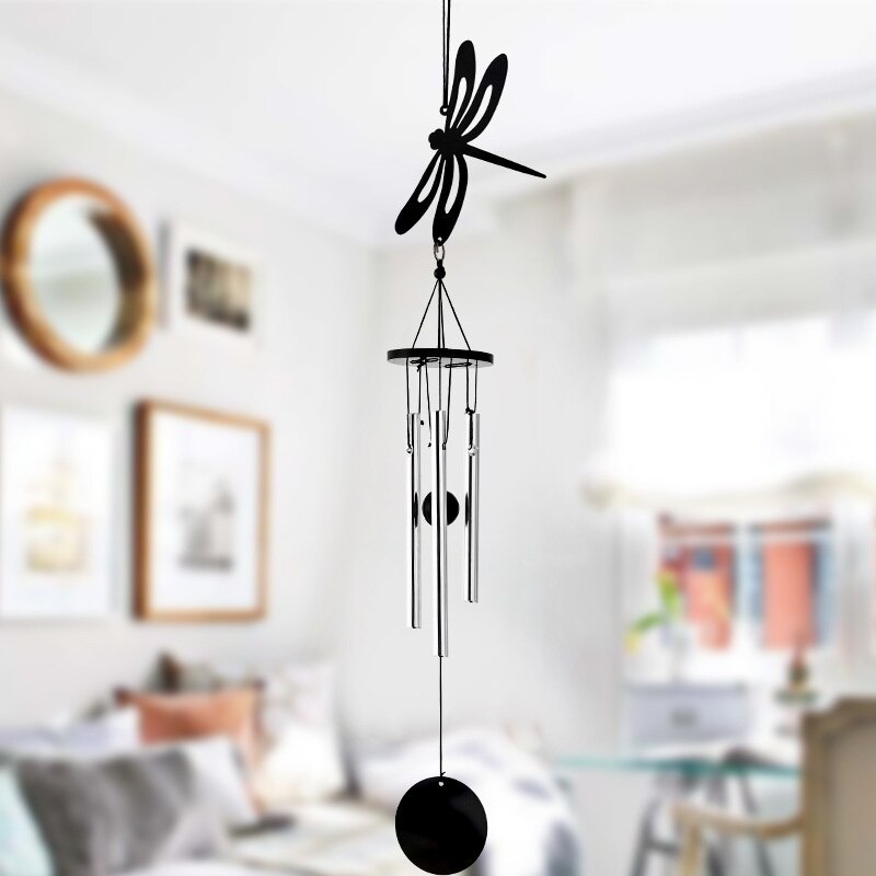 Metal Multi-tube Wind Chime Home Decoration Ornaments Wedding Birthday Hanging Pendant