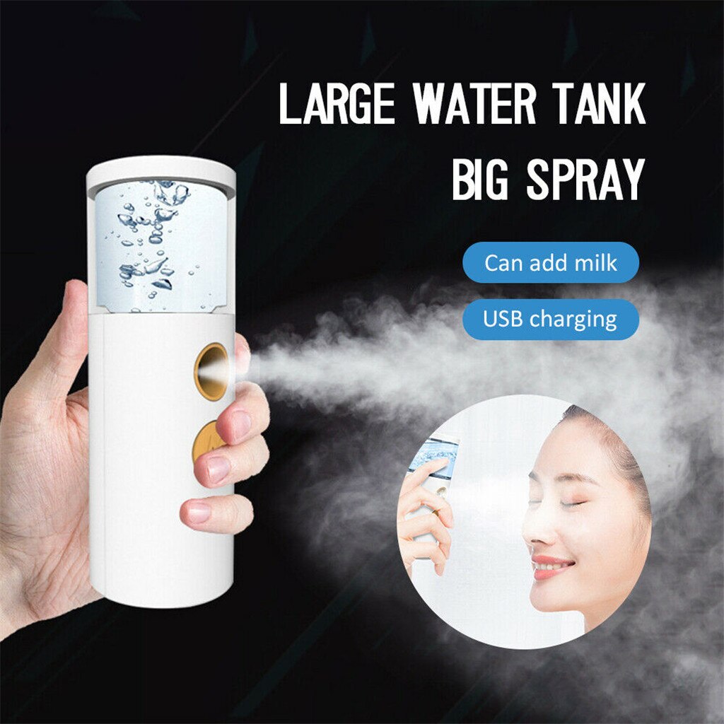 25# USB 20ml Rechargeable Face Nano Mist Sprayer Aroma Diffuser Humidifier Keep Moisturizing Face Tool Women Beauty face Machine